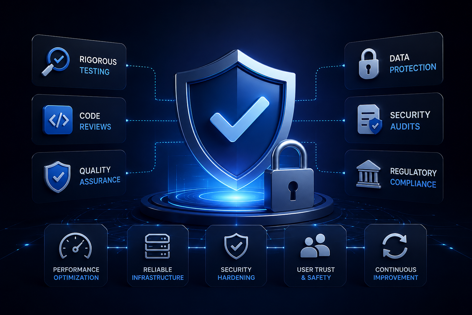 Quality and Security focus at Webx Design Studio