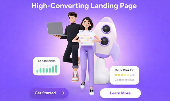 How to Design a High-Converting Landing Page in 2026 - blog post featured image