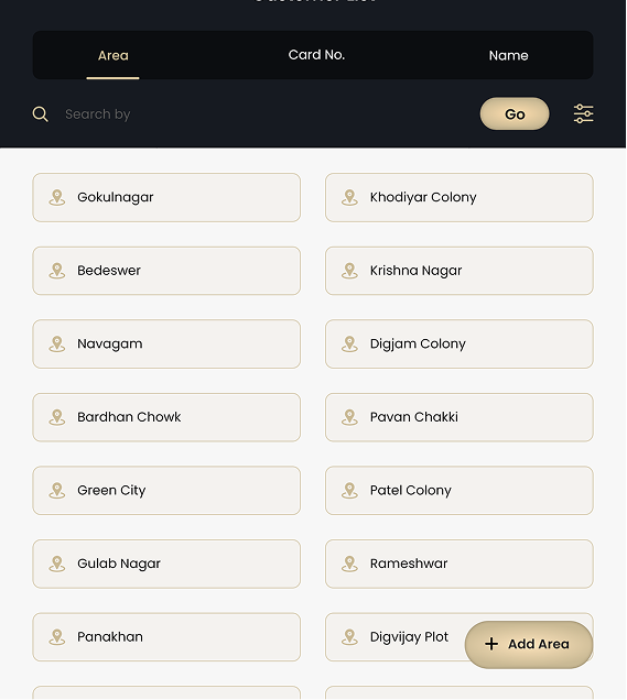 Dharmesh Enterprises UI design - after redesign