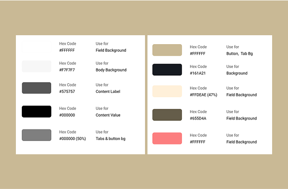 Dharmesh Enterprises brand colour palette - deep blues, yellow and turquoise accents for efficiency and innovation