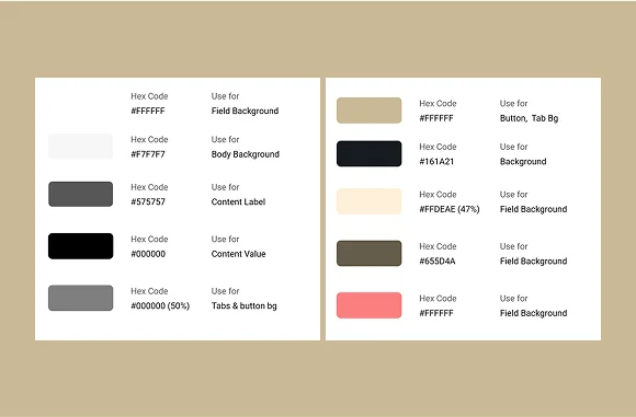 Dharmesh Enterprises brand colour palette - deep blues, yellow and turquoise accents for efficiency and innovation