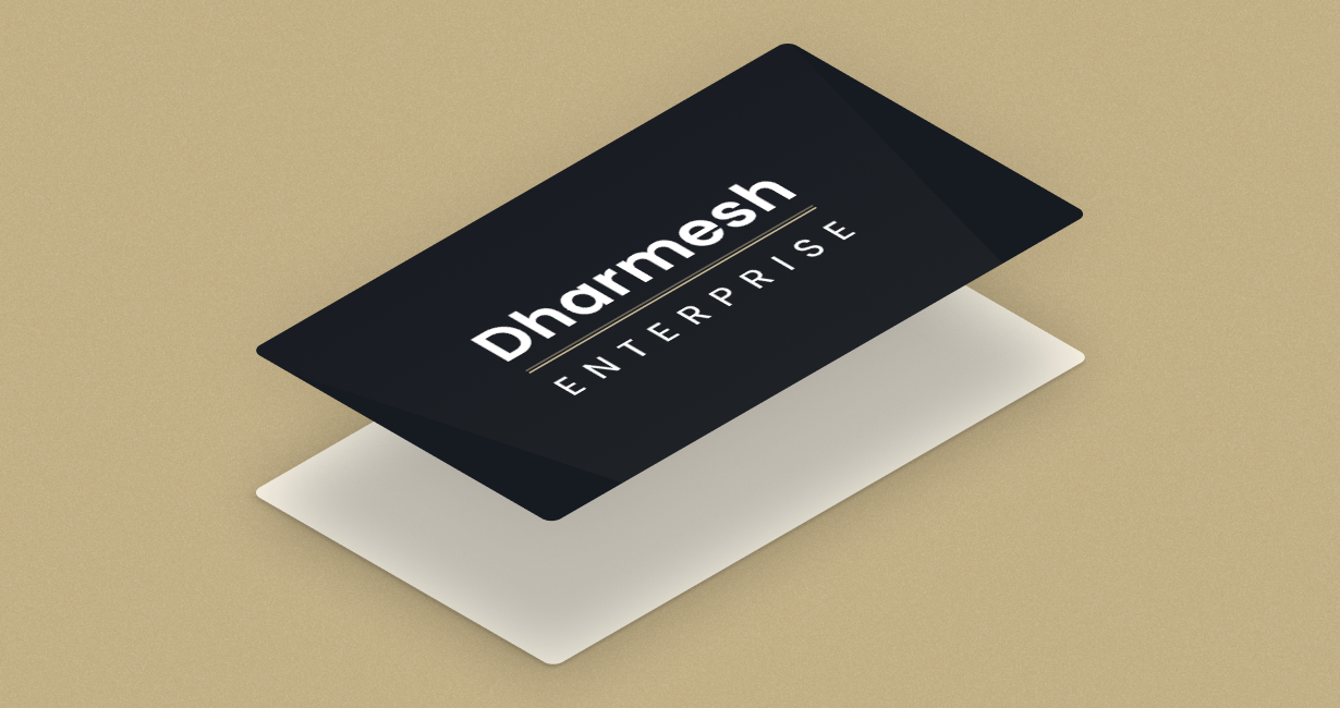 Dharmesh Enterprises web UI - main dashboard and business overview