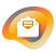 Marketing emailer design service icon
