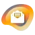 Marketing emailer design service icon